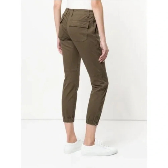 Vince Utility Jogger Pants Zip Ankles in Dark Willow - Size 29 - Picture 2 of 12